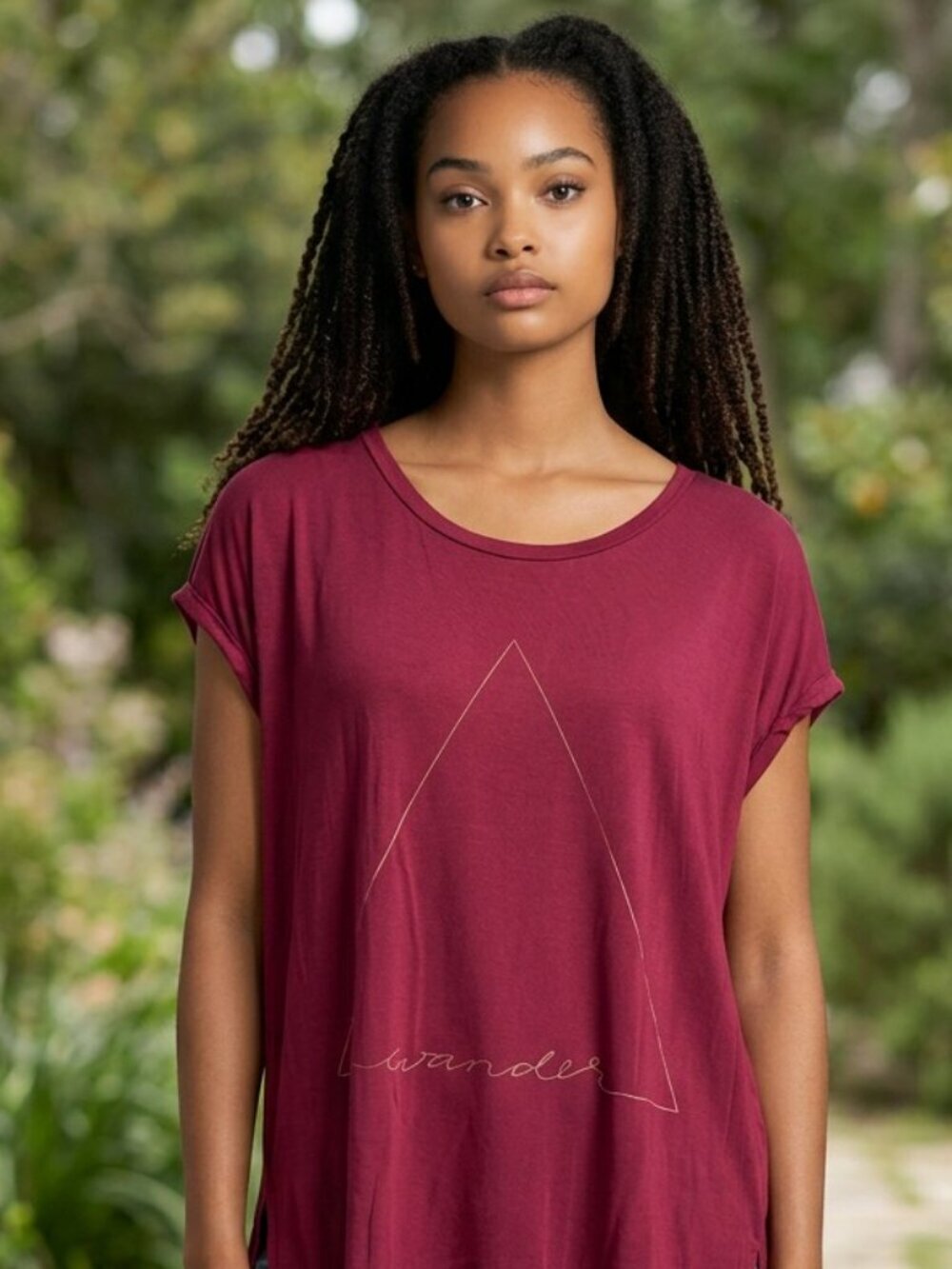 American Eagle Outfitters Womens Medium Pink Soft Sexy Jegging T Shirt Tee Top M